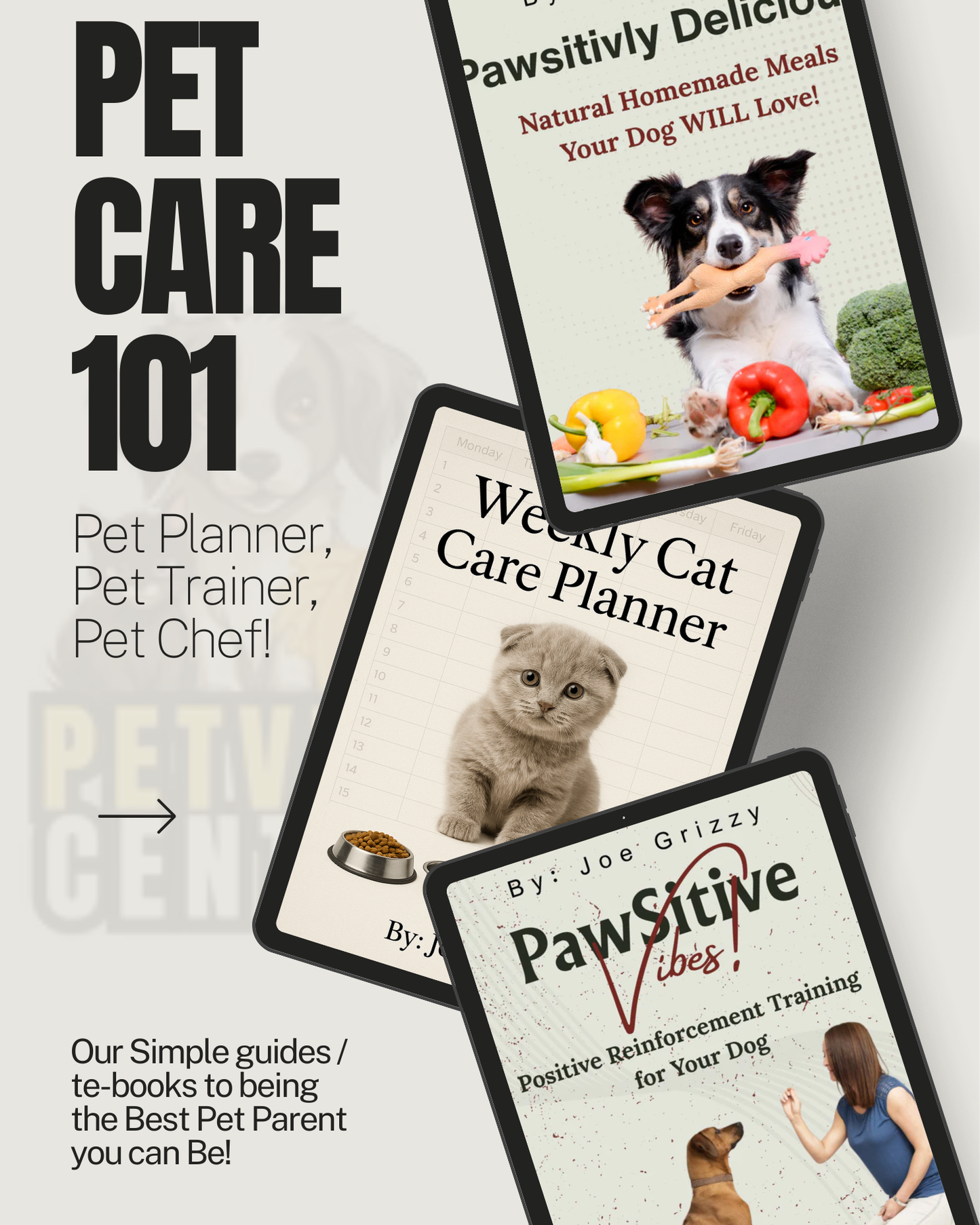 Weekly Cat Care Planner – 1 Printable, 1 Fillable & 1 Mobile-version for Cat Owners